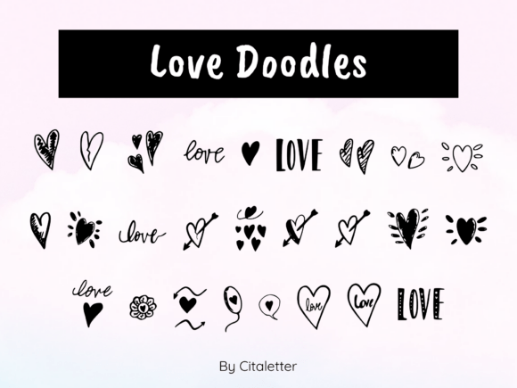 Download Love Doodles - Love doodles Collection