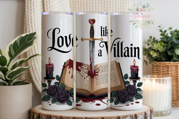 Download Gothic Love Story 20oz Tumbler Wrap - Gothic love story Collection